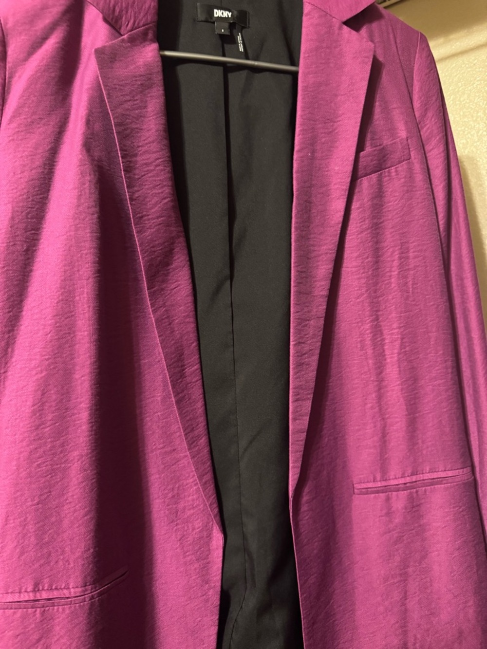 DKNY Fuchsia Blazer Jacket